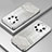 Silikon Schutzhülle Ultra Dünn Flexible Tasche Durchsichtig Transparent SY2 für Huawei Mate 40 RS Silber