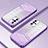 Silikon Schutzhülle Ultra Dünn Flexible Tasche Durchsichtig Transparent SY2 für Oppo A93s 5G Violett