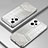 Silikon Schutzhülle Ultra Dünn Flexible Tasche Durchsichtig Transparent SY2 für Xiaomi Redmi Note 12 Explorer Silber