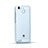 Silikon Schutzhülle Ultra Dünn Hülle Durchsichtig Transparent für Huawei P8 Lite Smart Blau
