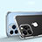 Silikon Schutzhülle Ultra Dünn Tasche Durchsichtig Transparent A02 für Apple iPhone 15 Pro Max Klar