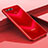 Silikon Schutzhülle Ultra Dünn Tasche Durchsichtig Transparent H01 für Huawei Honor View 20 Rot