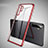 Silikon Schutzhülle Ultra Dünn Tasche Durchsichtig Transparent H01 für Huawei P30 Pro New Edition Rot