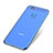 Silikon Schutzhülle Ultra Dünn Tasche Durchsichtig Transparent H02 für Huawei GR3 (2017) Blau