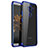 Silikon Schutzhülle Ultra Dünn Tasche Durchsichtig Transparent H02 für Huawei Mate 9 Blau