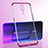 Silikon Schutzhülle Ultra Dünn Tasche Durchsichtig Transparent H02 für Oppo Reno Z Rot