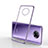 Silikon Schutzhülle Ultra Dünn Tasche Durchsichtig Transparent H02 für Xiaomi Poco F2 Pro Violett