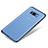 Silikon Schutzhülle Ultra Dünn Tasche Durchsichtig Transparent H03 für Samsung Galaxy S8 Blau
