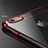 Silikon Schutzhülle Ultra Dünn Tasche Durchsichtig Transparent H04 für Apple iPhone SE (2020) Rot