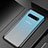 Silikon Schutzhülle Ultra Dünn Tasche Durchsichtig Transparent H07 für Samsung Galaxy S10 5G Schwarz