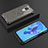 Silikon Schutzhülle Ultra Dünn Tasche Durchsichtig Transparent H08 für Huawei Nova 5z Schwarz