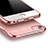 Silikon Schutzhülle Ultra Dünn Tasche Durchsichtig Transparent H15 für Apple iPhone 6 Rosa