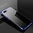 Silikon Schutzhülle Ultra Dünn Tasche Durchsichtig Transparent S02 für Oppo RX17 Neo Blau