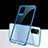 Silikon Schutzhülle Ultra Dünn Tasche Durchsichtig Transparent S03 für Samsung Galaxy S20 Plus Blau
