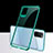 Silikon Schutzhülle Ultra Dünn Tasche Durchsichtig Transparent S03 für Samsung Galaxy S20 Plus Grün