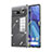 Silikon Schutzhülle Ultra Dünn Tasche Durchsichtig Transparent T02 für Google Pixel 6 Pro 5G Klar