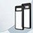 Silikon Schutzhülle Ultra Dünn Tasche Durchsichtig Transparent T03 für Google Pixel 7a 5G Schwarz