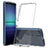 Silikon Schutzhülle Ultra Dünn Tasche Durchsichtig Transparent T06 für Sony Xperia 5 III SO-53B Klar