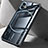 Silikon Schutzhülle Ultra Dünn Tasche Durchsichtig Transparent T08 für Nothing Phone 1 Schwarz