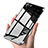 Silikon Schutzhülle Ultra Dünn Tasche Durchsichtig Transparent T19 für Apple iPhone 7 Silber