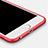 Silikon Schutzhülle Ultra Dünn Tasche Silikon mit Fingerring Ständer für Apple iPhone 6S Plus Rot