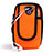 Sport Armband Handytasche Sportarmband Laufen Joggen Universal A04 Orange