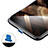 Staubschutz Stöpsel Passend Lightning USB Jack H02 für Apple iPhone SE (2020) Blau