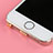 Staubschutz Stöpsel Passend Lightning USB Jack J05 für Apple iPhone 5S Gold