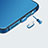 Staubschutz Stöpsel Passend USB-C Jack Type-C Universal H05 für Apple iPad Pro 11 (2021) Blau