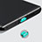 Staubschutz Stöpsel Passend USB-C Jack Type-C Universal H08 für Apple iPad Pro 12.9 (2021) Grün
