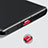 Staubschutz Stöpsel Passend USB-C Jack Type-C Universal H08 für Apple iPhone 15 Rosegold