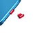 Staubschutz Stöpsel Passend USB-C Jack Type-C Universal H14 für Apple iPad Air 5 10.9 (2022) Rot