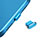 Staubschutz Stöpsel Passend USB-C Jack Type-C Universal H14 für Apple iPad Pro 12.9 (2021) Blau
