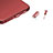 Staubschutz Stöpsel Passend USB-C Jack Type-C Universal H17 für Apple iPad Pro 12.9 (2022) Rot