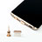 Staubschutz Stöpsel Passend USB Jack Android Type-C Universal Rosegold