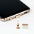 Staubschutz Stöpsel Passend USB Jack Android Type-C Universal Rosegold