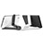 Tablet Halter Halterung Universal Tablet Ständer T23 für Huawei MediaPad M6 8.4 Weiß
