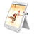 Tablet Halter Halterung Universal Tablet Ständer T28 für Huawei MediaPad M6 8.4 Weiß