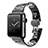 Uhrenarmband Edelstahl Band für Apple iWatch 2 38mm Schwarz