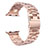 Uhrenarmband Edelstahl Band für Apple iWatch 3 38mm Rosegold