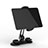 Universal Faltbare Ständer Tablet Halter Halterung Flexibel H11 für Apple iPad Air 5 10.9 (2022) Schwarz