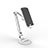 Universal Faltbare Ständer Tablet Halter Halterung Flexibel H12 für Huawei MediaPad M5 8.4 SHT-AL09 SHT-W09 Weiß