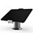 Universal Faltbare Ständer Tablet Halter Halterung Flexibel K12 für Huawei MediaPad C5 10 10.1 BZT-W09 AL00 Grau