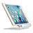 Universal Faltbare Ständer Tablet Halter Halterung Flexibel K14 für Samsung Galaxy Tab Pro 10.1 T520 T521 Silber