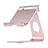 Universal Faltbare Ständer Tablet Halter Halterung Flexibel K15 für Samsung Galaxy Tab 3 8.0 SM-T311 T310 Rosegold