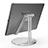 Universal Faltbare Ständer Tablet Halter Halterung Flexibel K24 für Apple iPad New Air (2019) 10.5 Silber