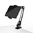 Universal Faltbare Ständer Tablet Halter Halterung Flexibel T43 für Samsung Galaxy Tab S6 10.5 SM-T860 Schwarz