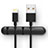 USB Ladekabel Kabel C02 für Apple iPod Touch 5 Schwarz