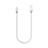 USB Ladekabel Kabel C06 für Apple iPad Air 4 10.9 (2020) Weiß
