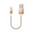 USB Ladekabel Kabel D18 für Apple iPad 10.2 (2020)